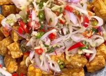 Tempe Geprek Sambal Matah: Perpaduan Pedas Gurih yang Bikin Ketagihan!